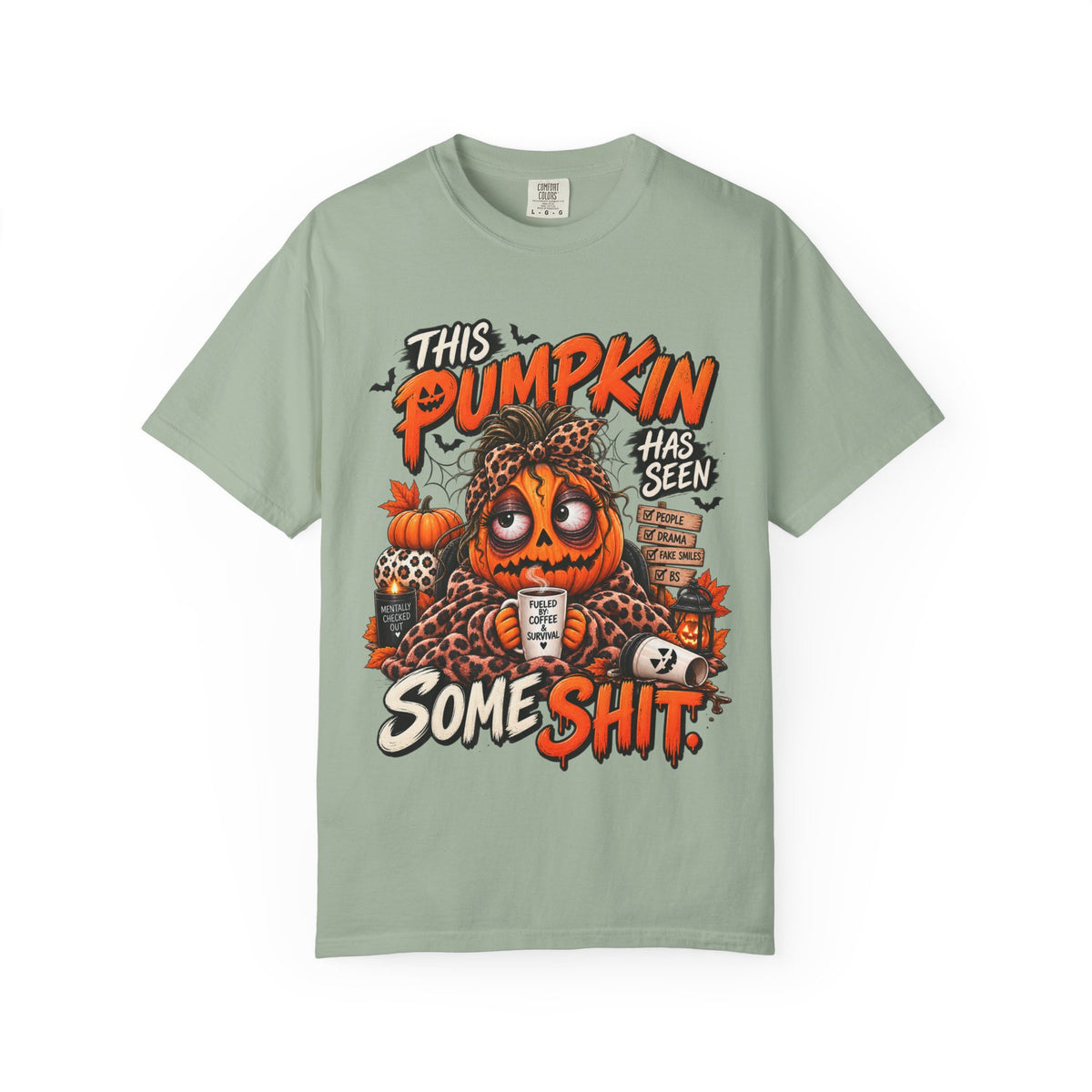 This Pumpkin Has Seen Some Shit Funny Halloween Shirt