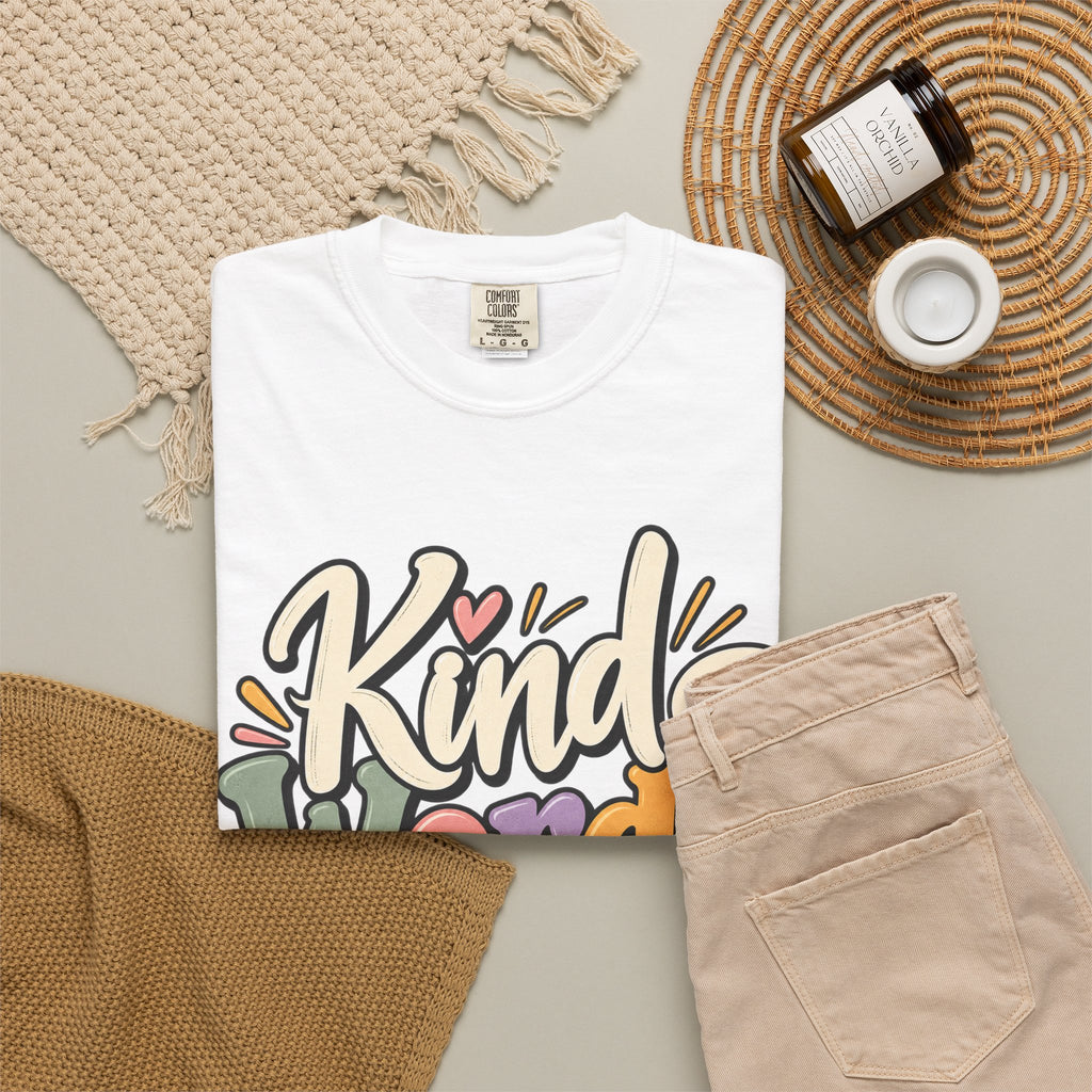 Kind Words Matter Positive Inspirational Graphic T-Shirt