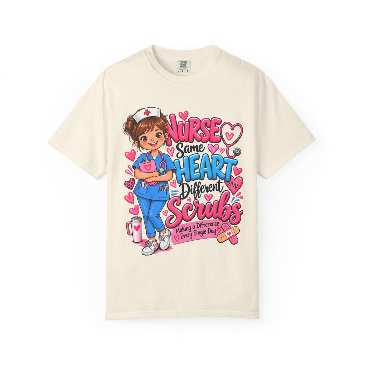 Same Heart Different Scrubs Nurse Shirt