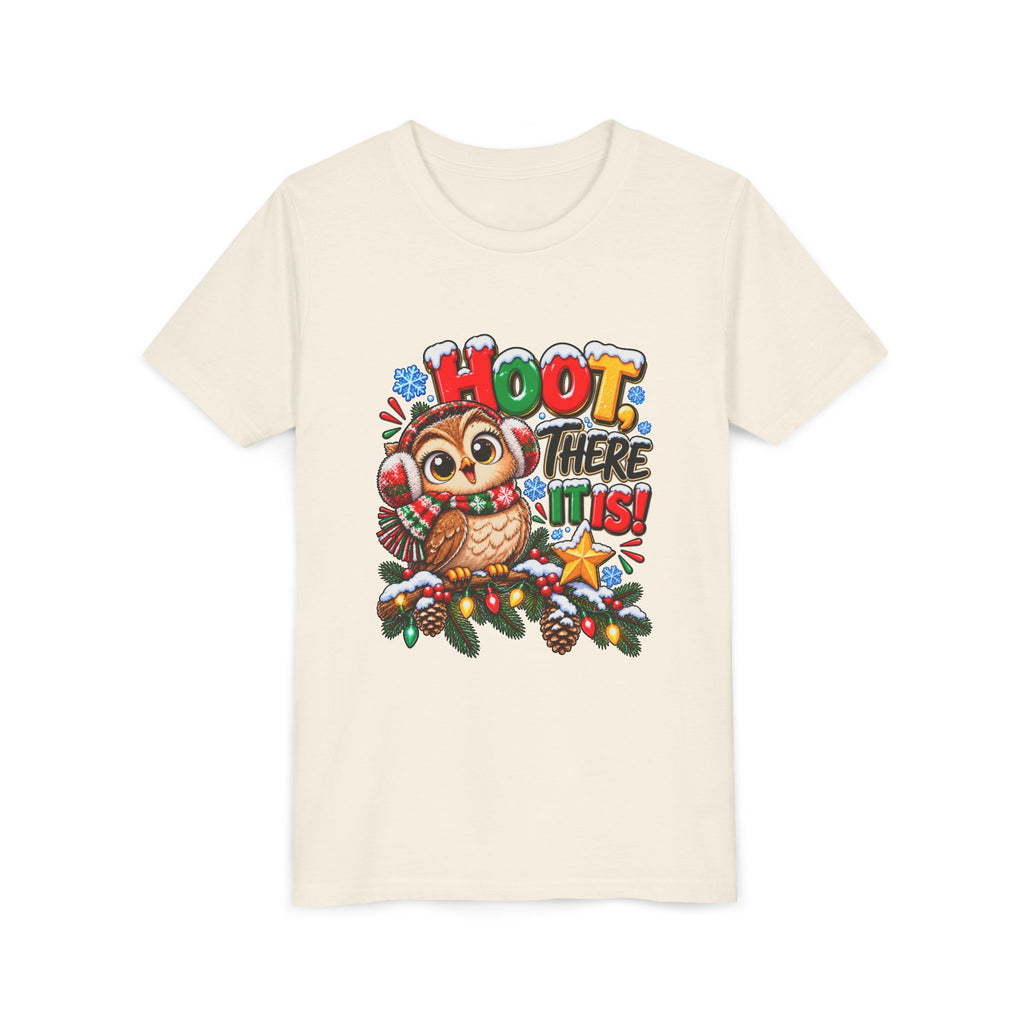 Hoot There It Is Kids Christmas Shirt