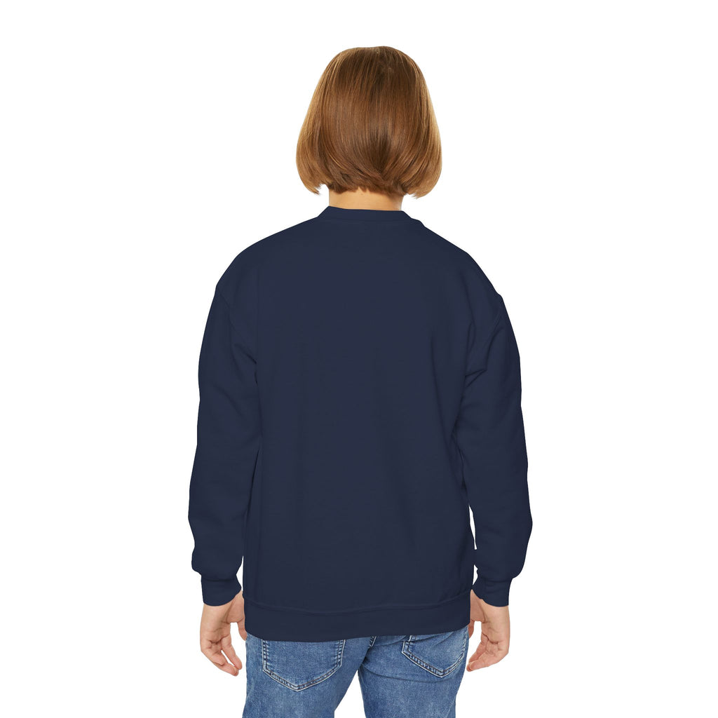 I Was Goodish Kids Christmas Sweatshirt-Retro Design
