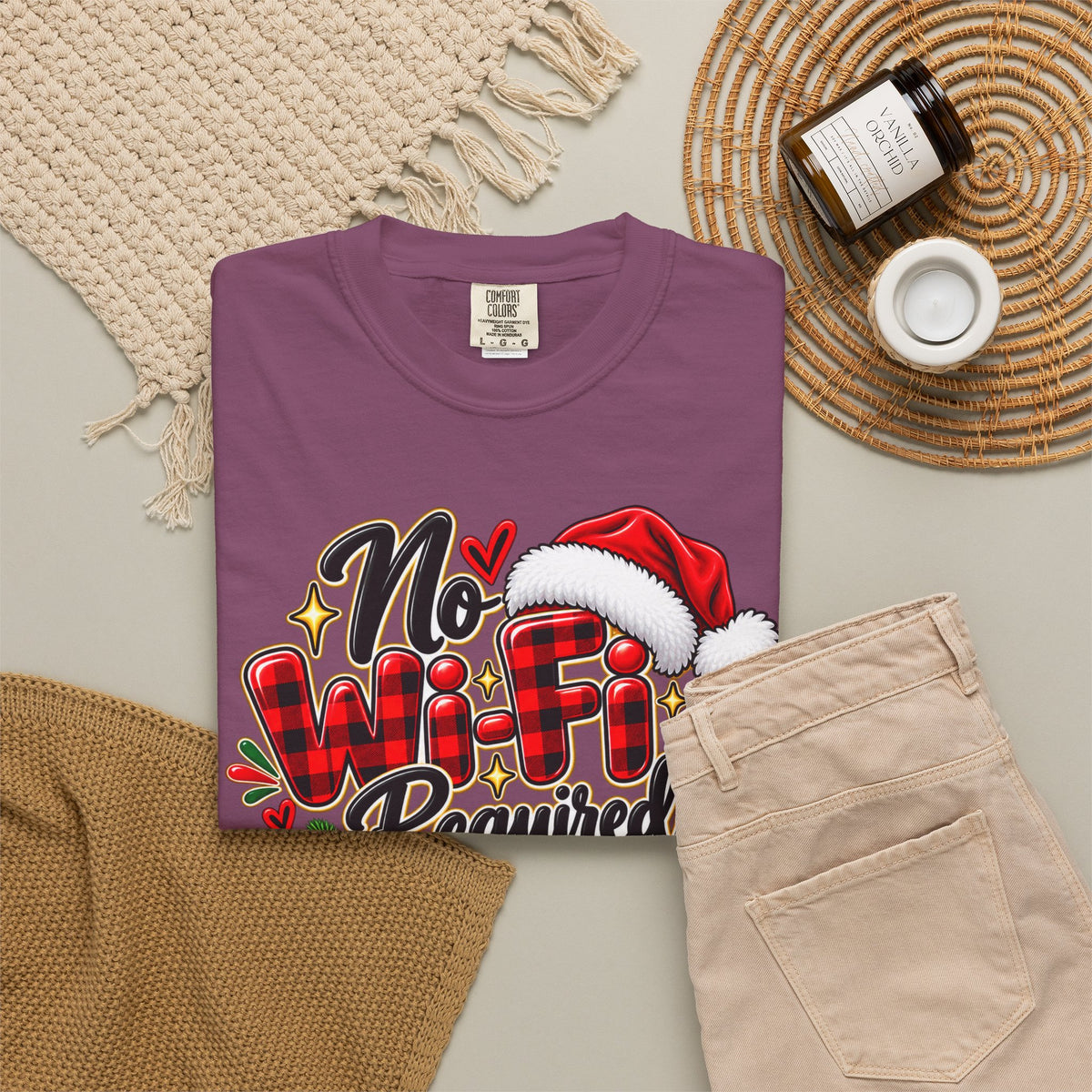 No Wi-Fi Required Best Christmas Ever Shirt