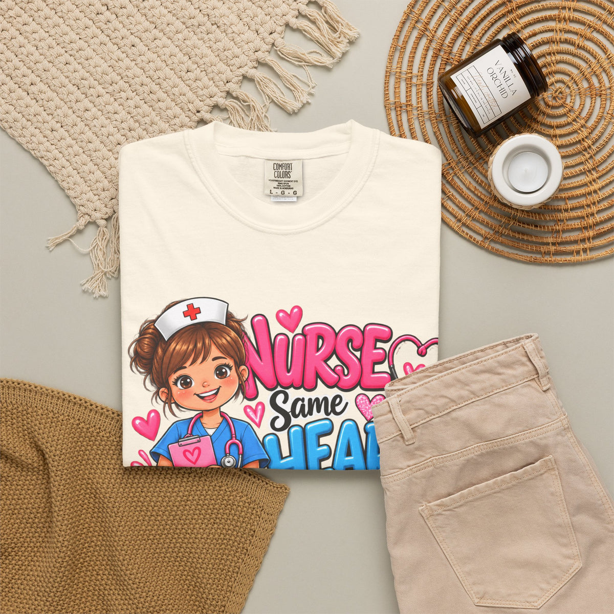 Same Heart Different Scrubs Nurse Shirt