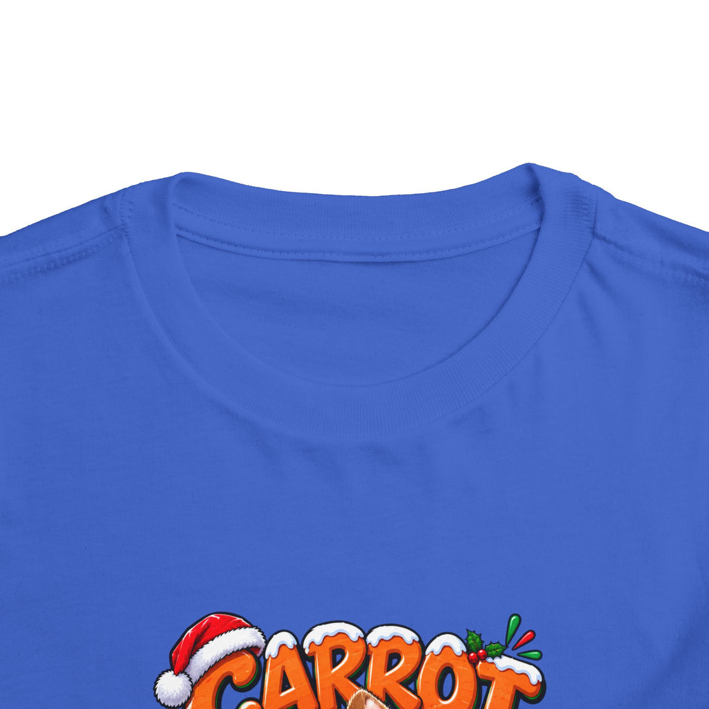 Carrot Before Carol's Toddler  Christmas Shirt