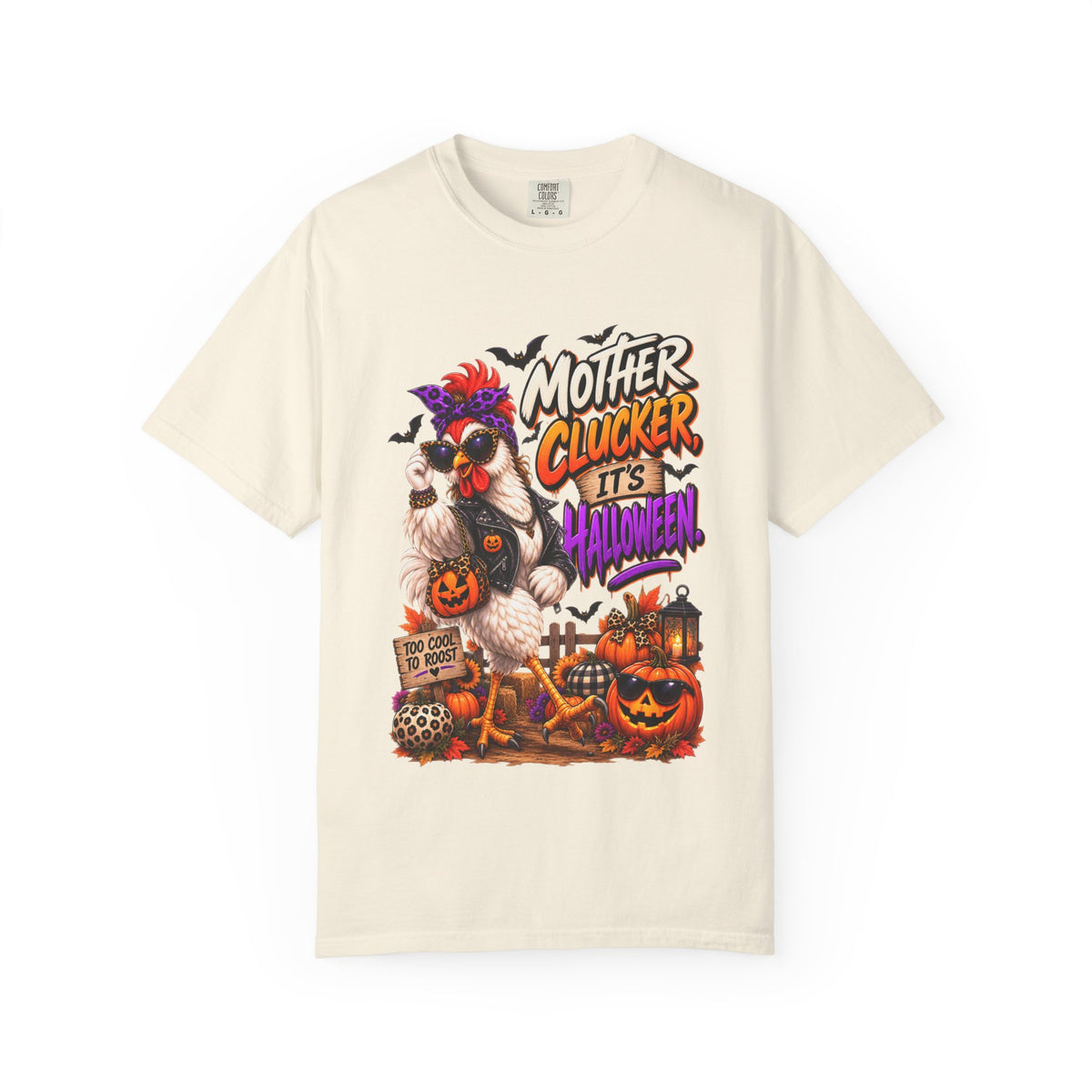 Mother Clucker It's Halloween Shirt, Funny Chicken Halloween Tee, Farm Animal Lover Gift