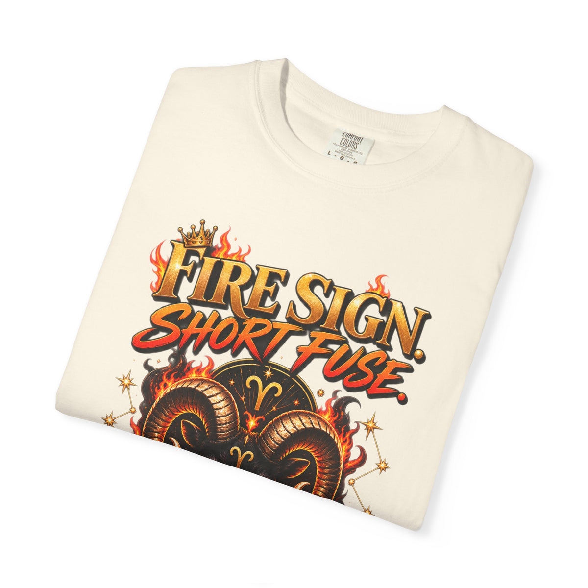 Fire Sign Short Fuse Halloween Shirt, Funny Aries Zodiac Tee, Astrology Lover Gift