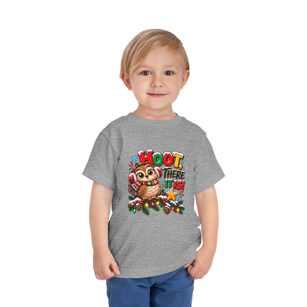Hoot There It Is Toddler Christmas Shirt