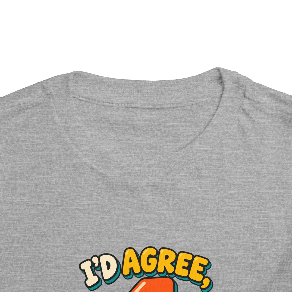 I'd Agree But I'm Four Shirt, Funny 4th Birthday Toddler Tee, Sassy Four Year Old Birthday Shirt